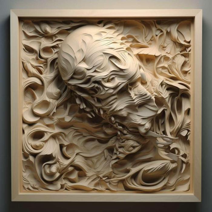 نموذج ثلاثي الأبعاد لآلة CNC 3D Art 